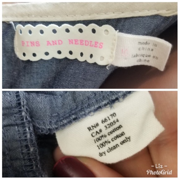 Pins & Needles | Chambray Dress with Pockets - Picture 5 of 7